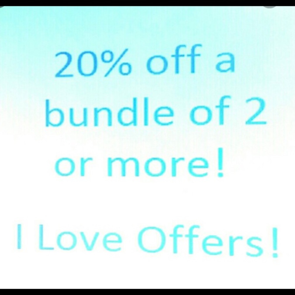 20% off when you bundle two or more